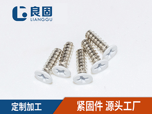 白色喷漆沉头螺丝钉